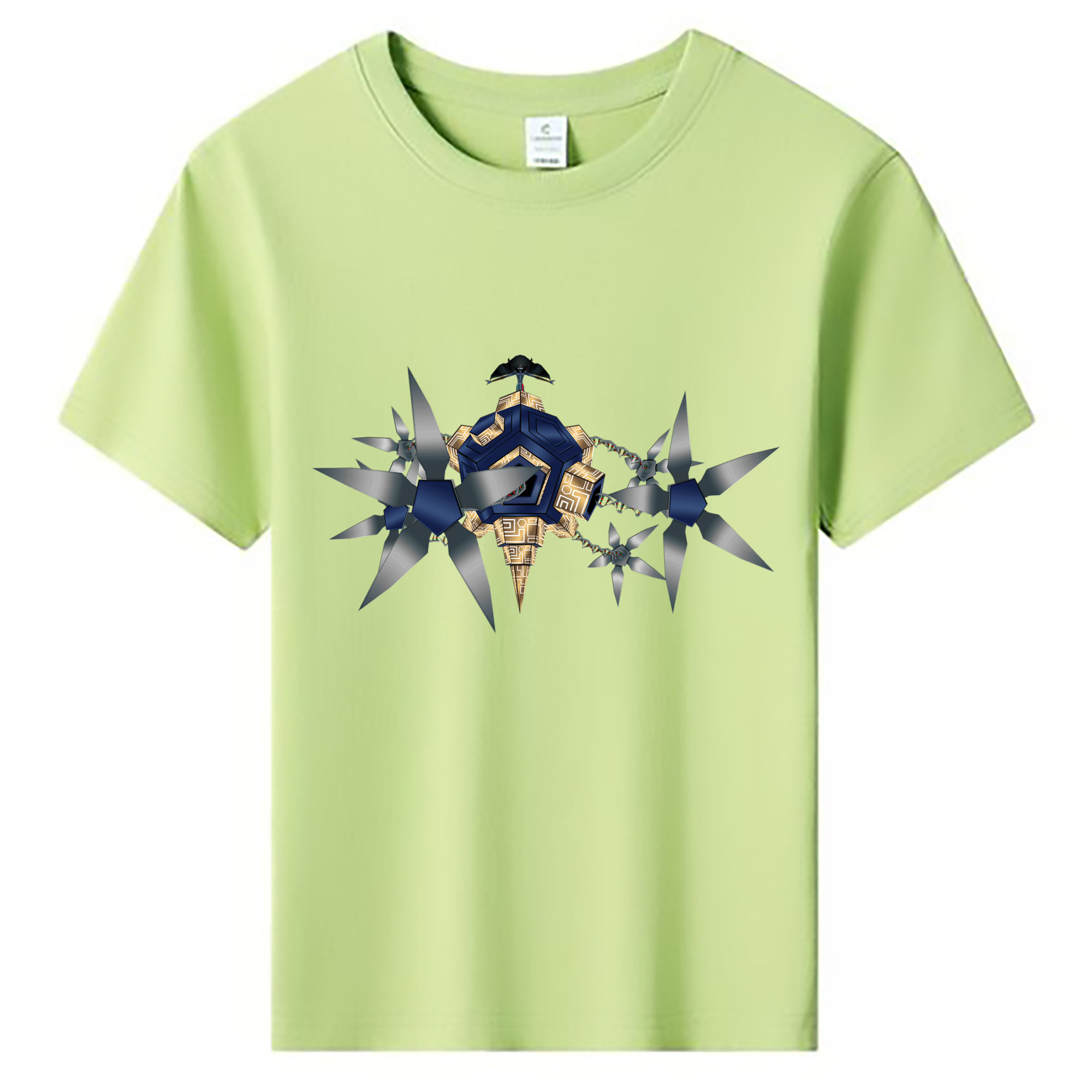 （画像用） Digimon デジタルモンスター/デジモン 綿100％キッズTシャツ（フロントプリント）